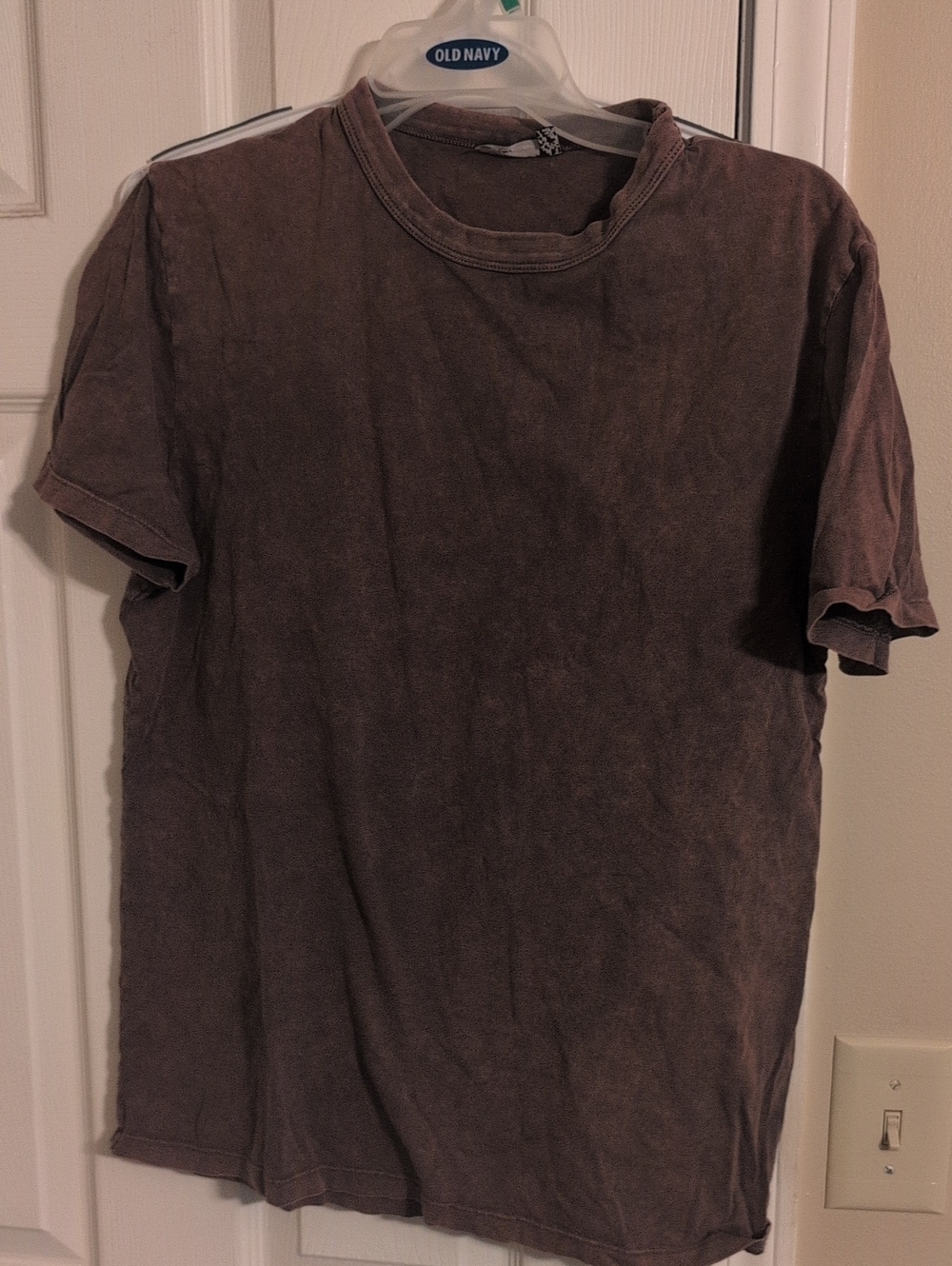 Asos Men's Short Sleeve Crewneck T-Shirt — Faded Brown